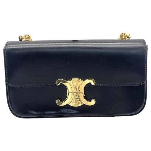 Triomphe leather handbag