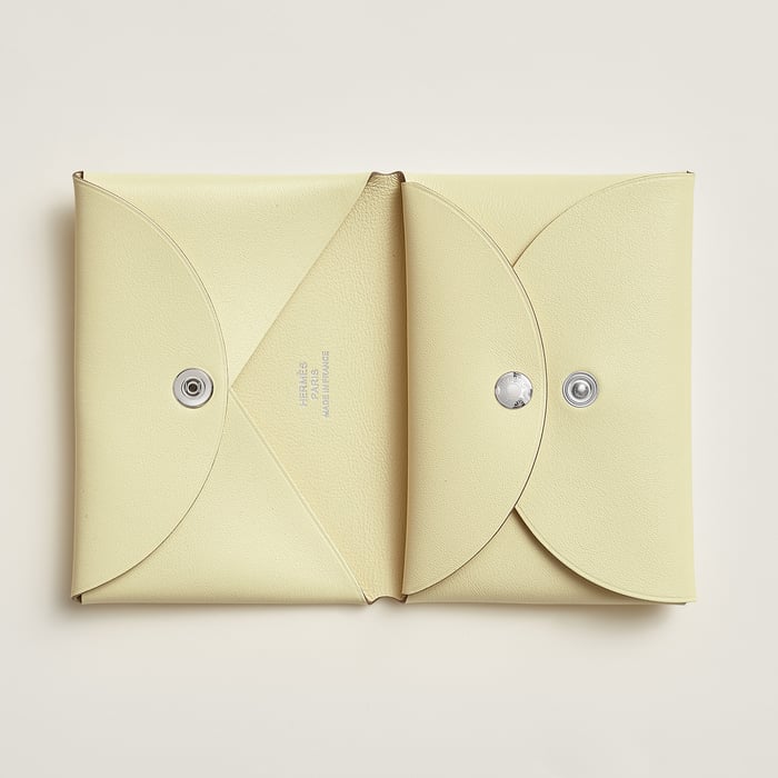 Jaune Milton Calvi Duo Compact Card Holder