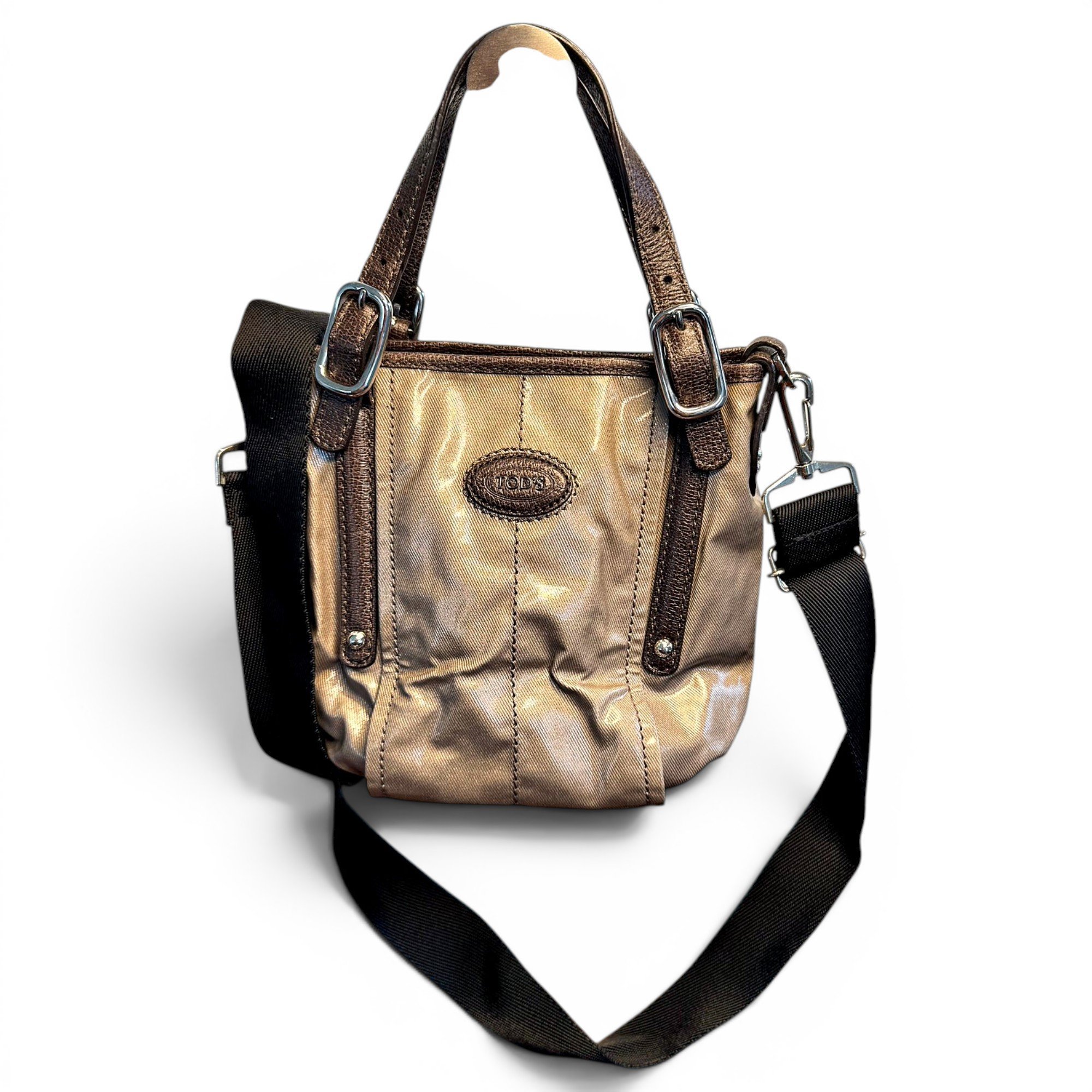 Leather crossbody bag