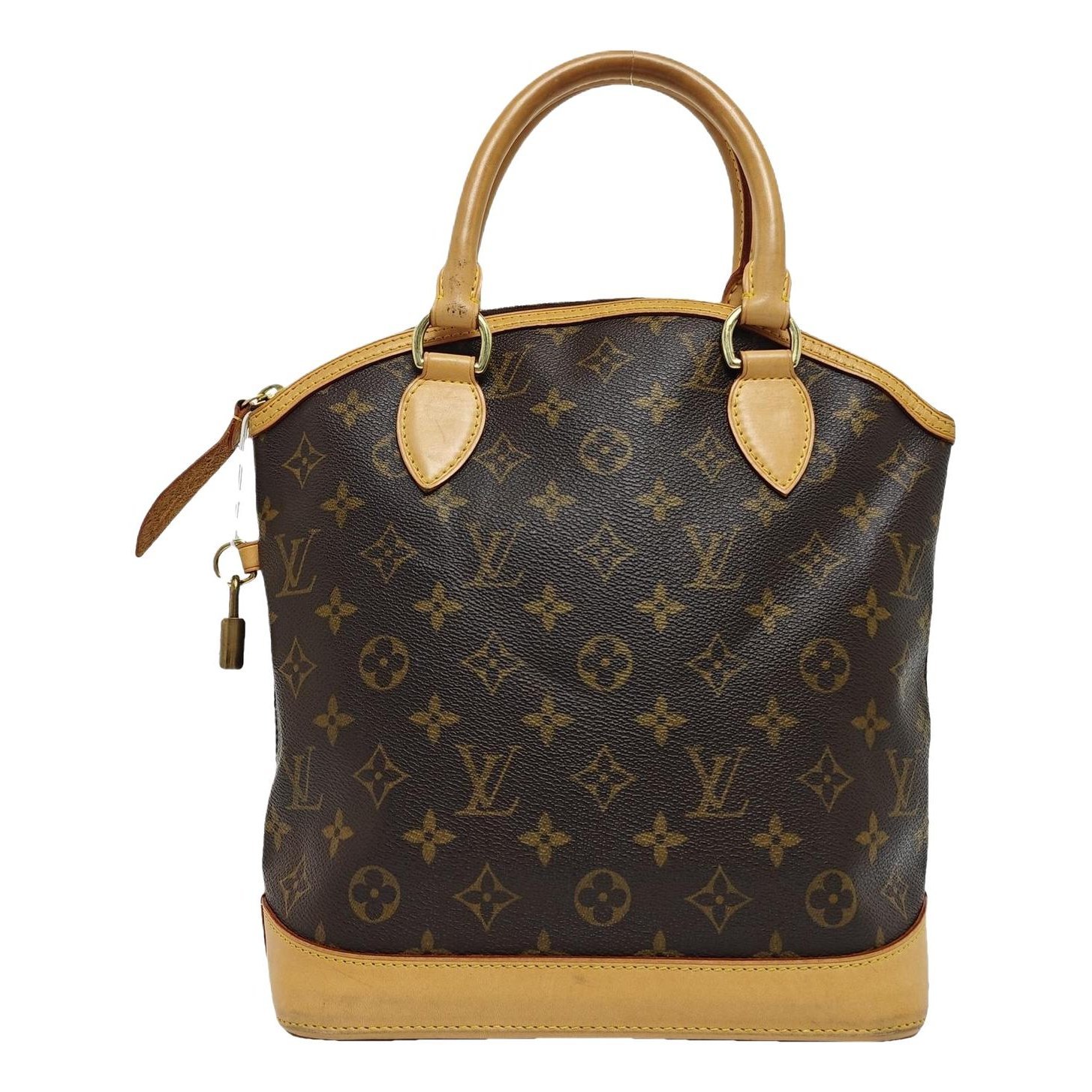 Lockit leather handbag