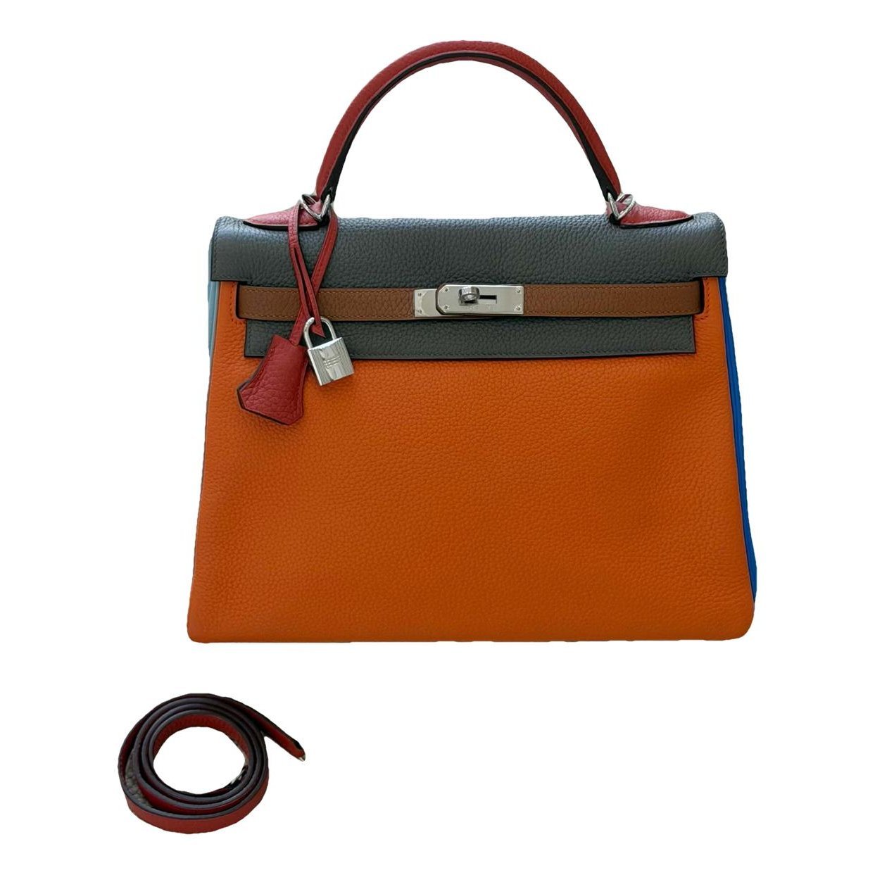Kelly 32 leather handbag