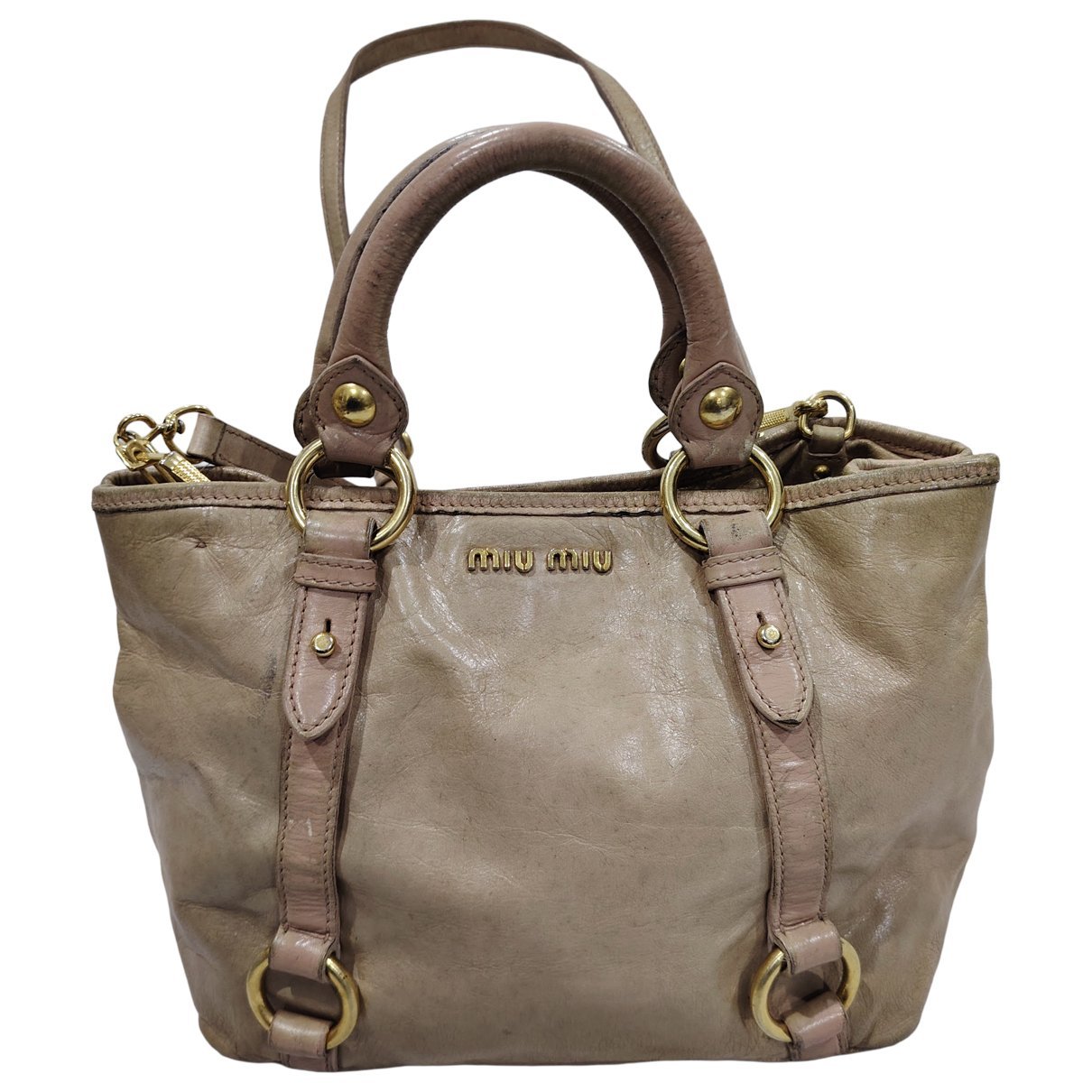 Vitello leather handbag
