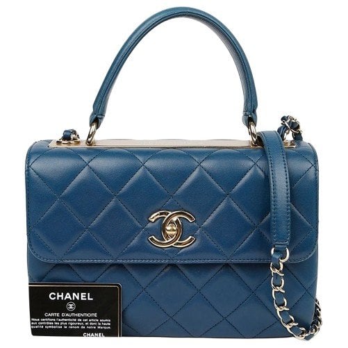 Leather handbag