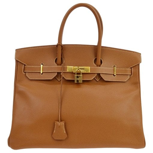 Birkin 35 pony-style calfskin handbag