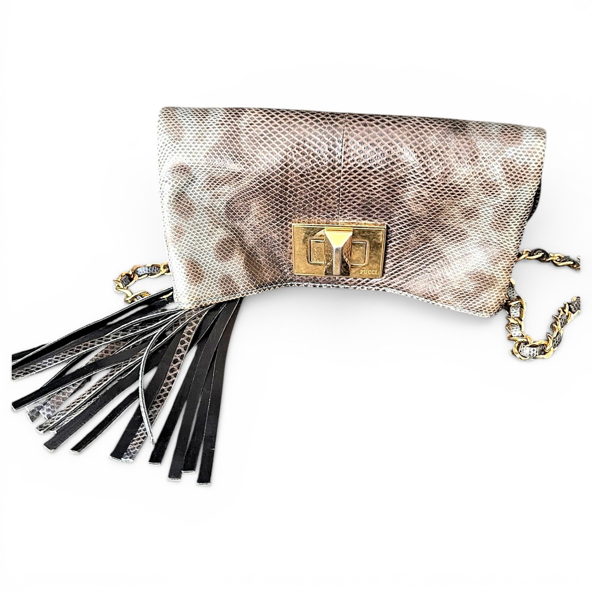 Emilio Pucci Leather crossbody bag