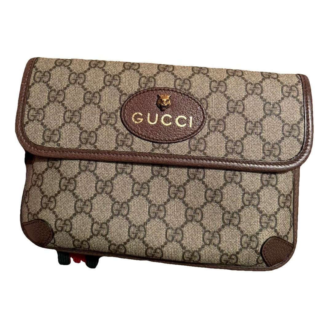 Gucci Neo Vintage leather clutch bag