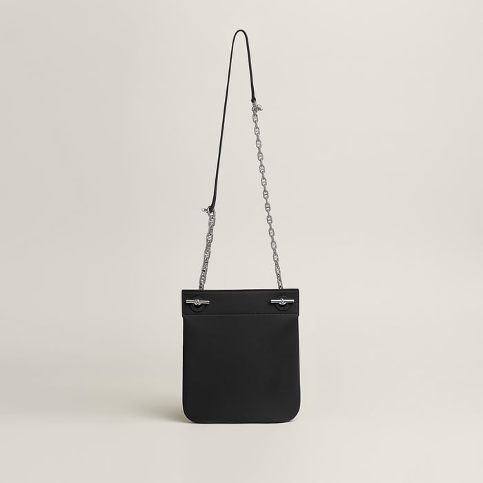 Noir Poche Cliquetis Bag