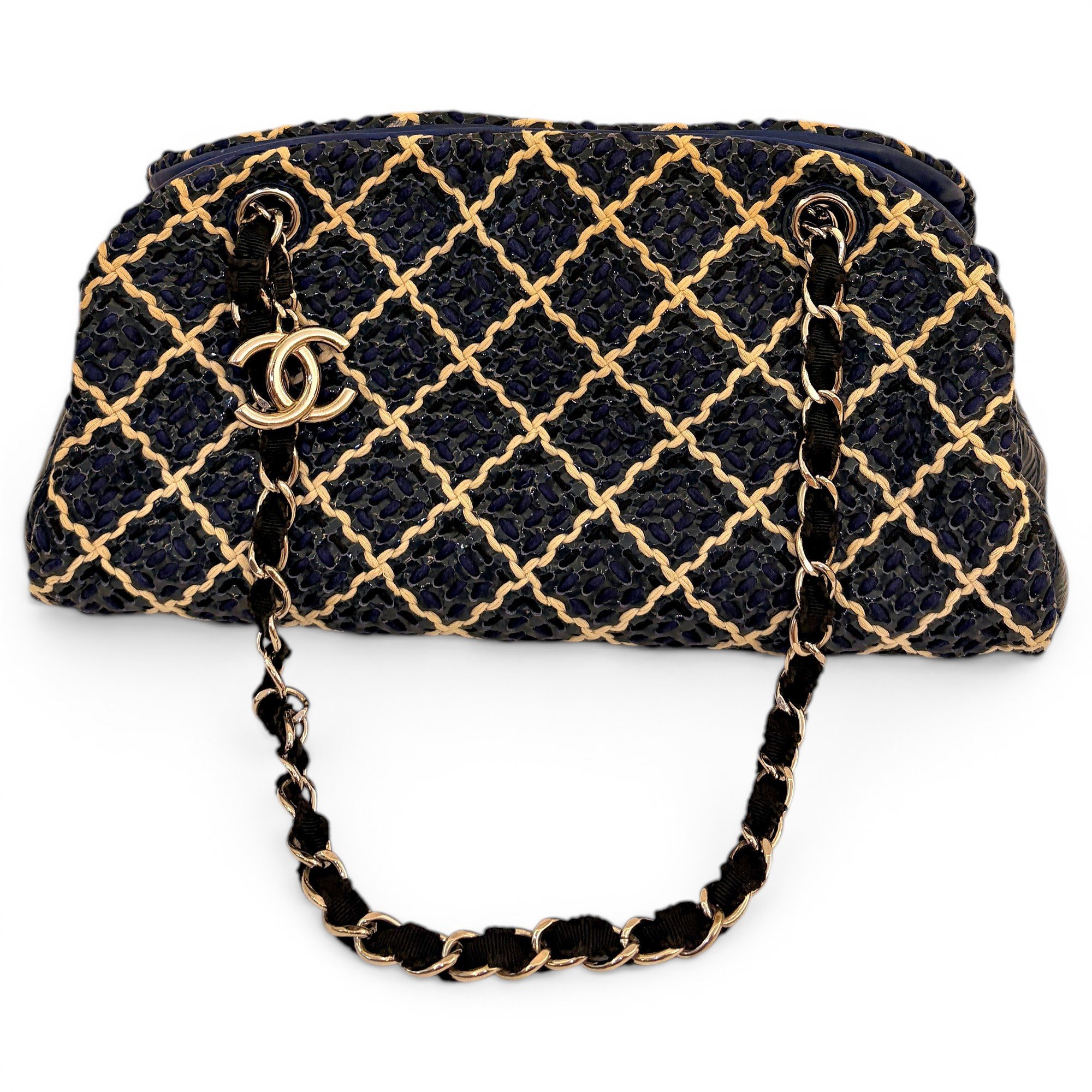 Mademoiselle leather handbag