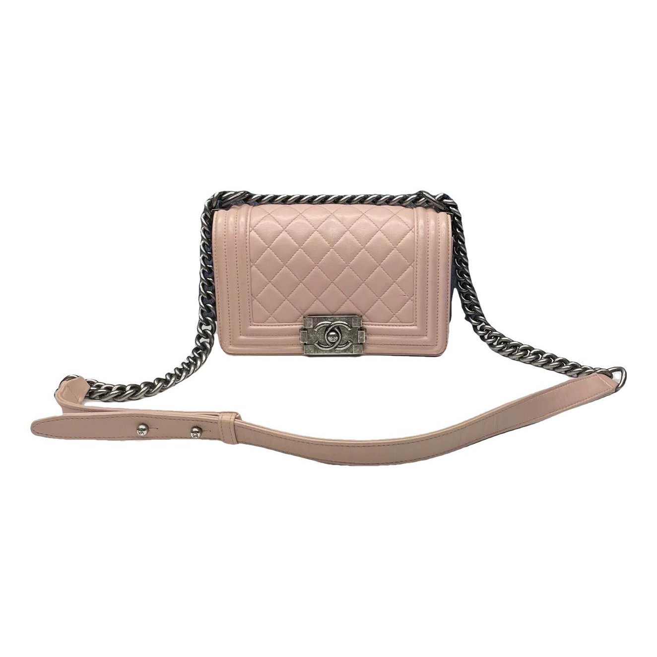 Boy leather crossbody bag
