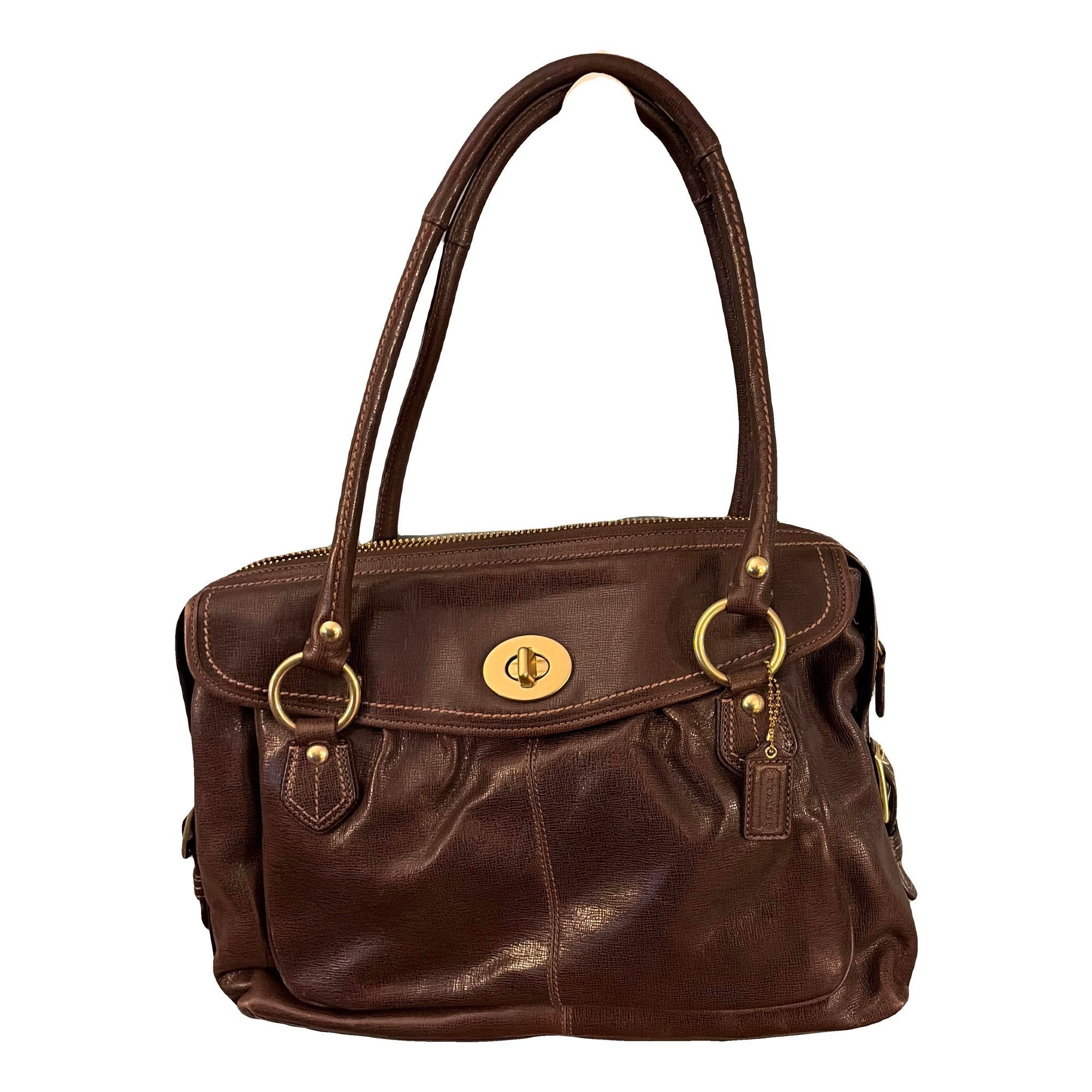 Leather tote