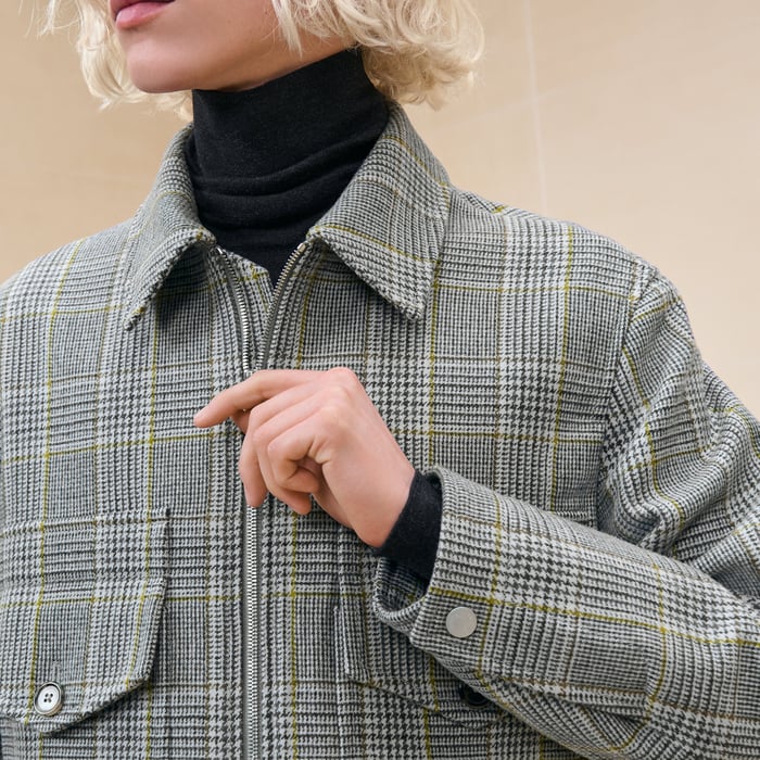 Anis "Prince Of Wales Surligne" Overshirt