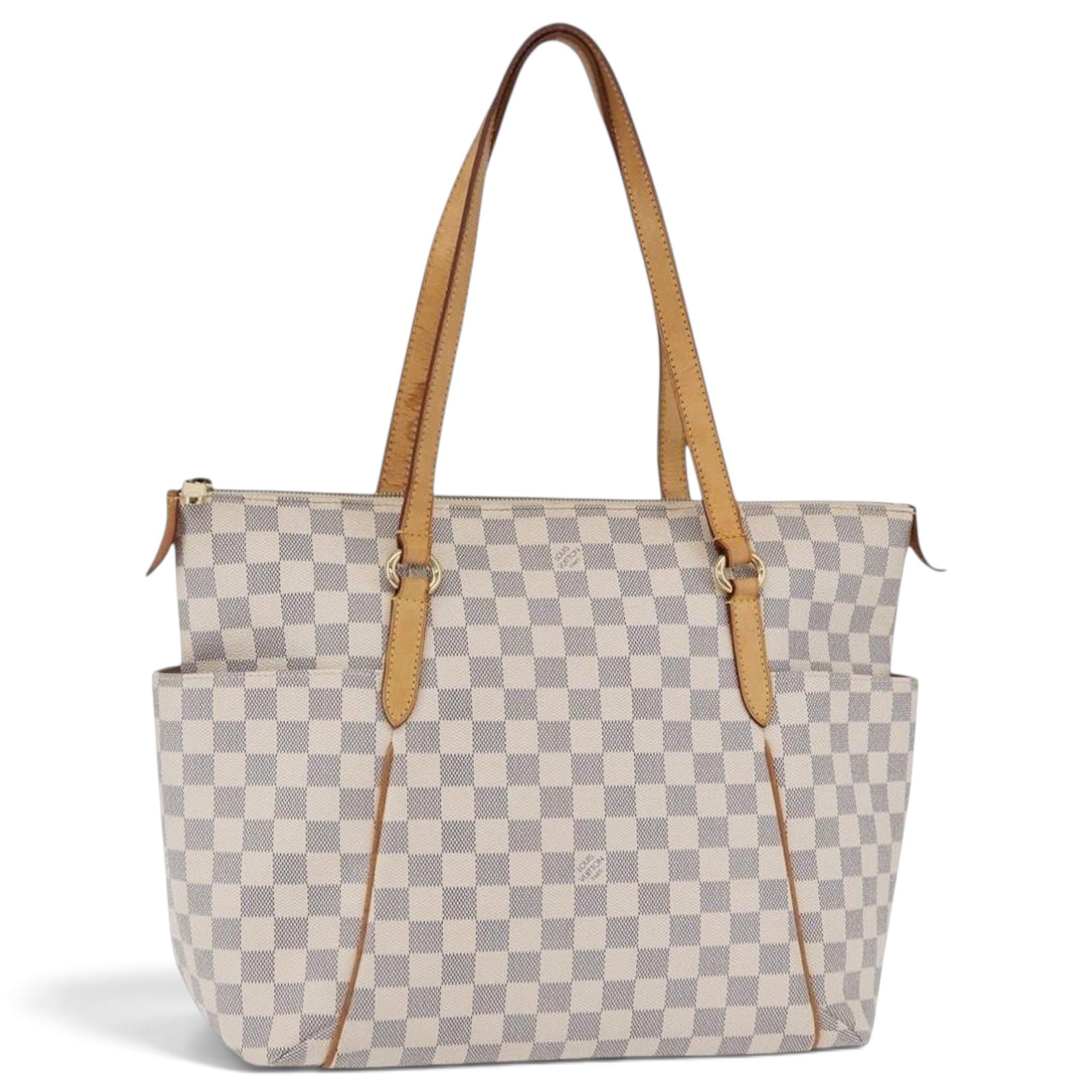 Totally leather tote