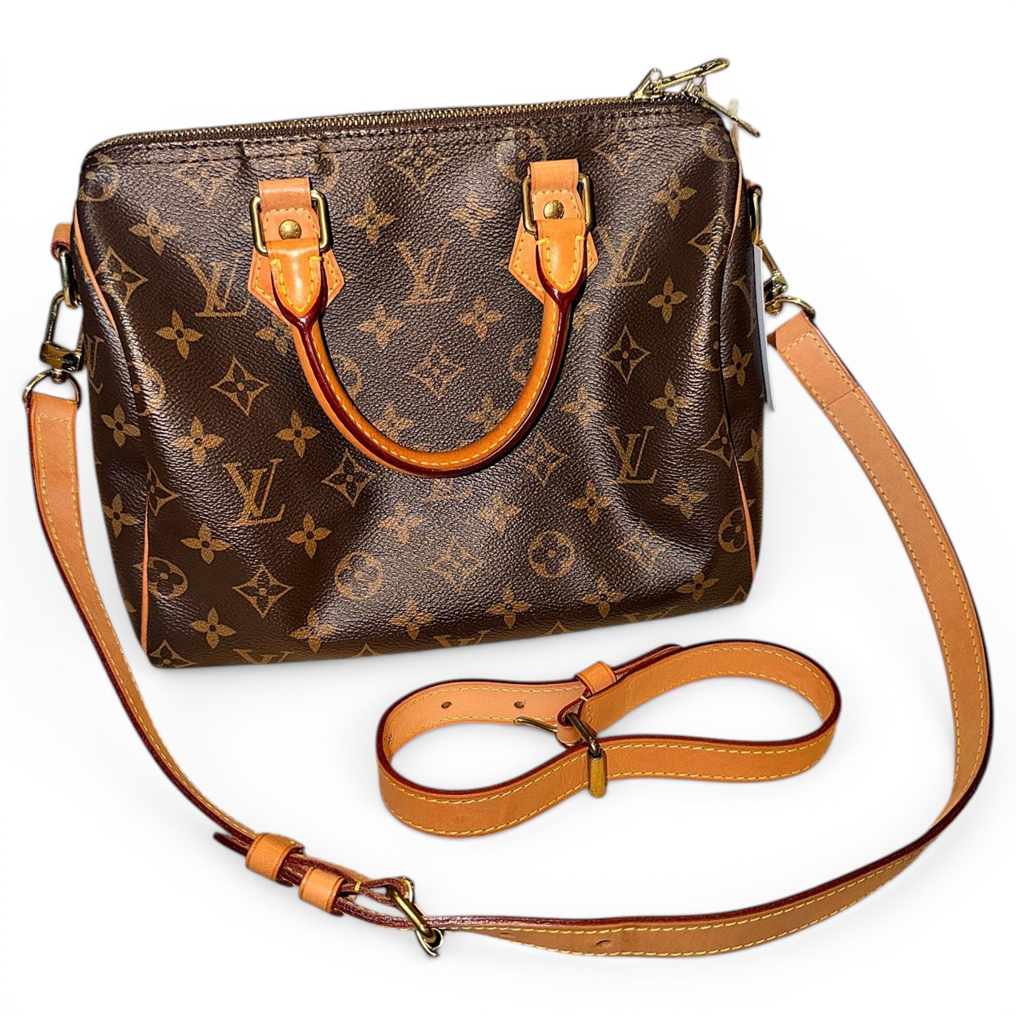 Speedy Bandoulière leather handbag