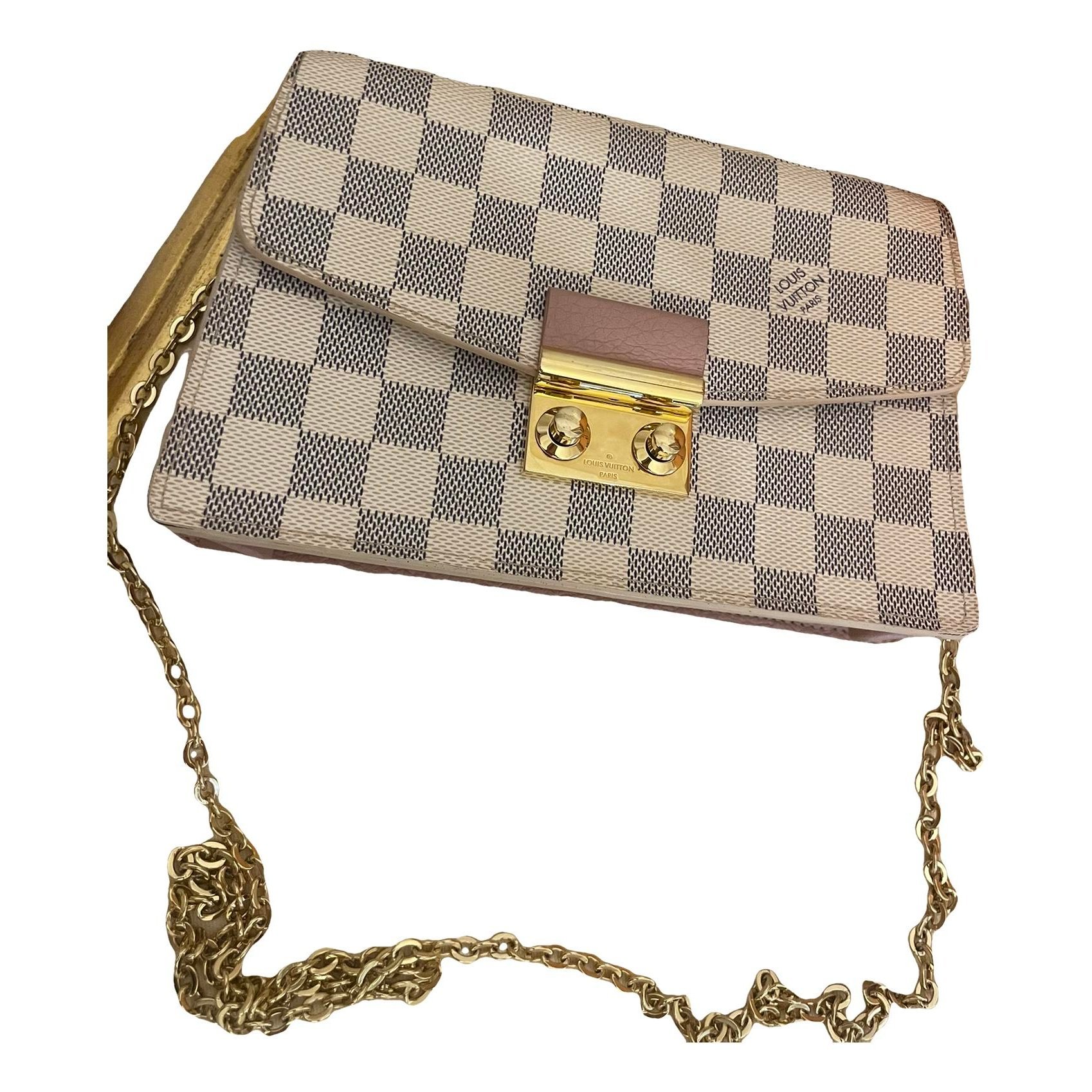 Croisette leather handbag