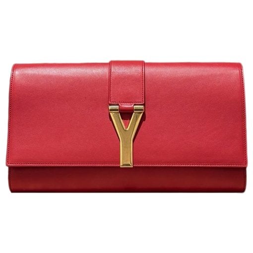 Chyc leather clutch bag