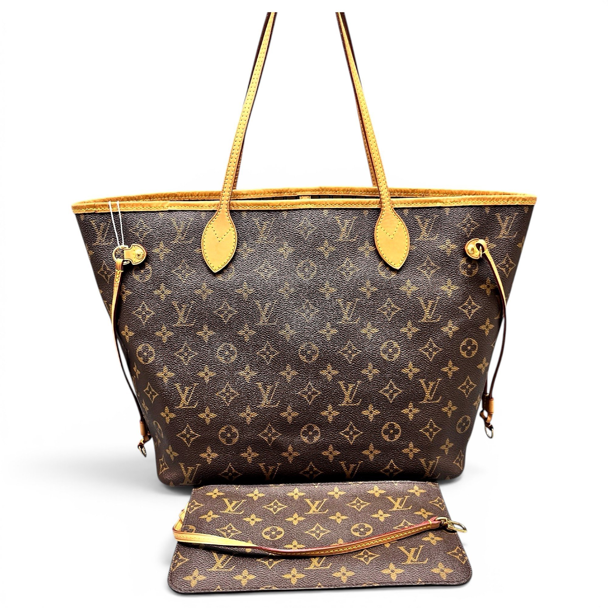 Louis Vuitton Neverfull leather tote