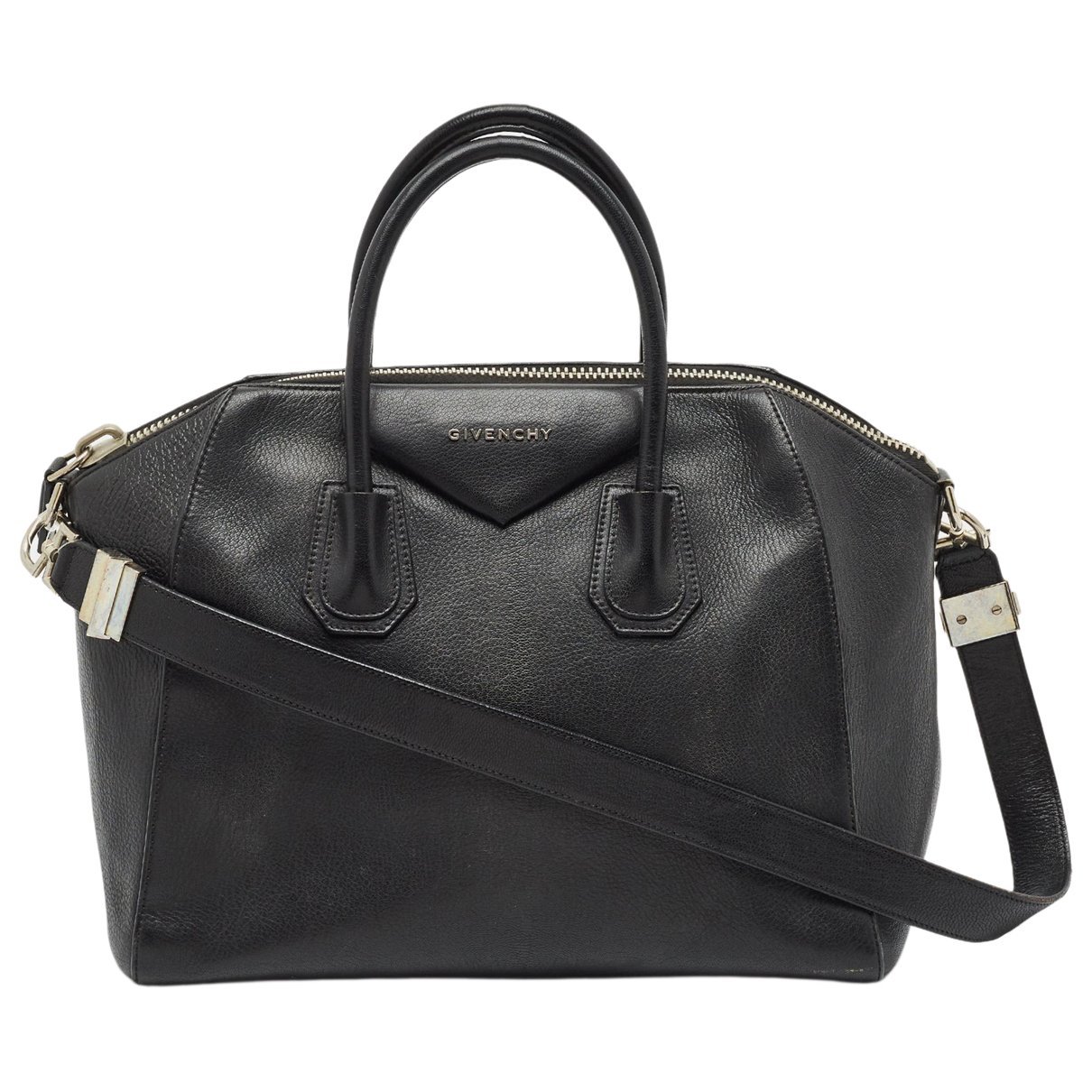 Antigona leather satchel