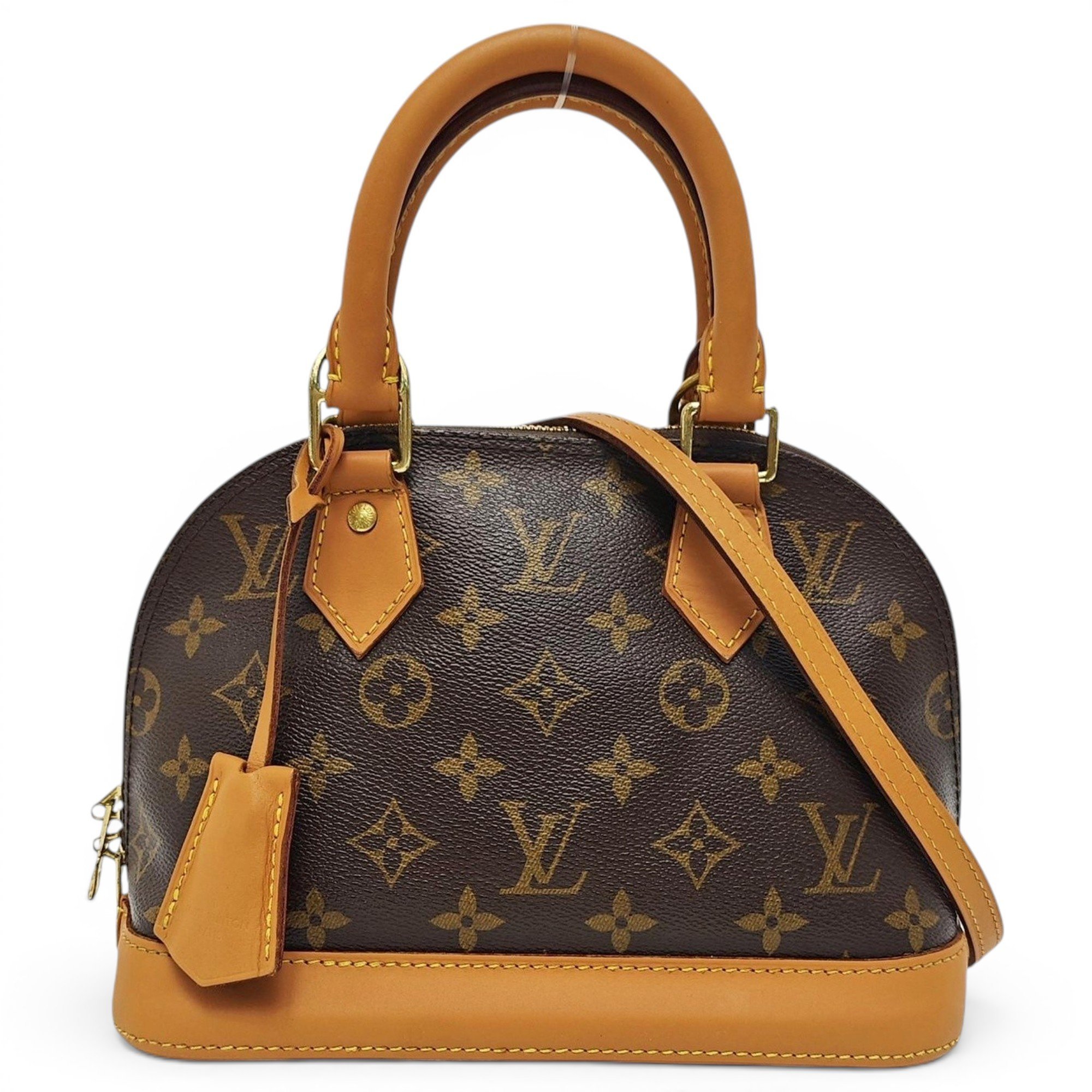 Alma leather handbag