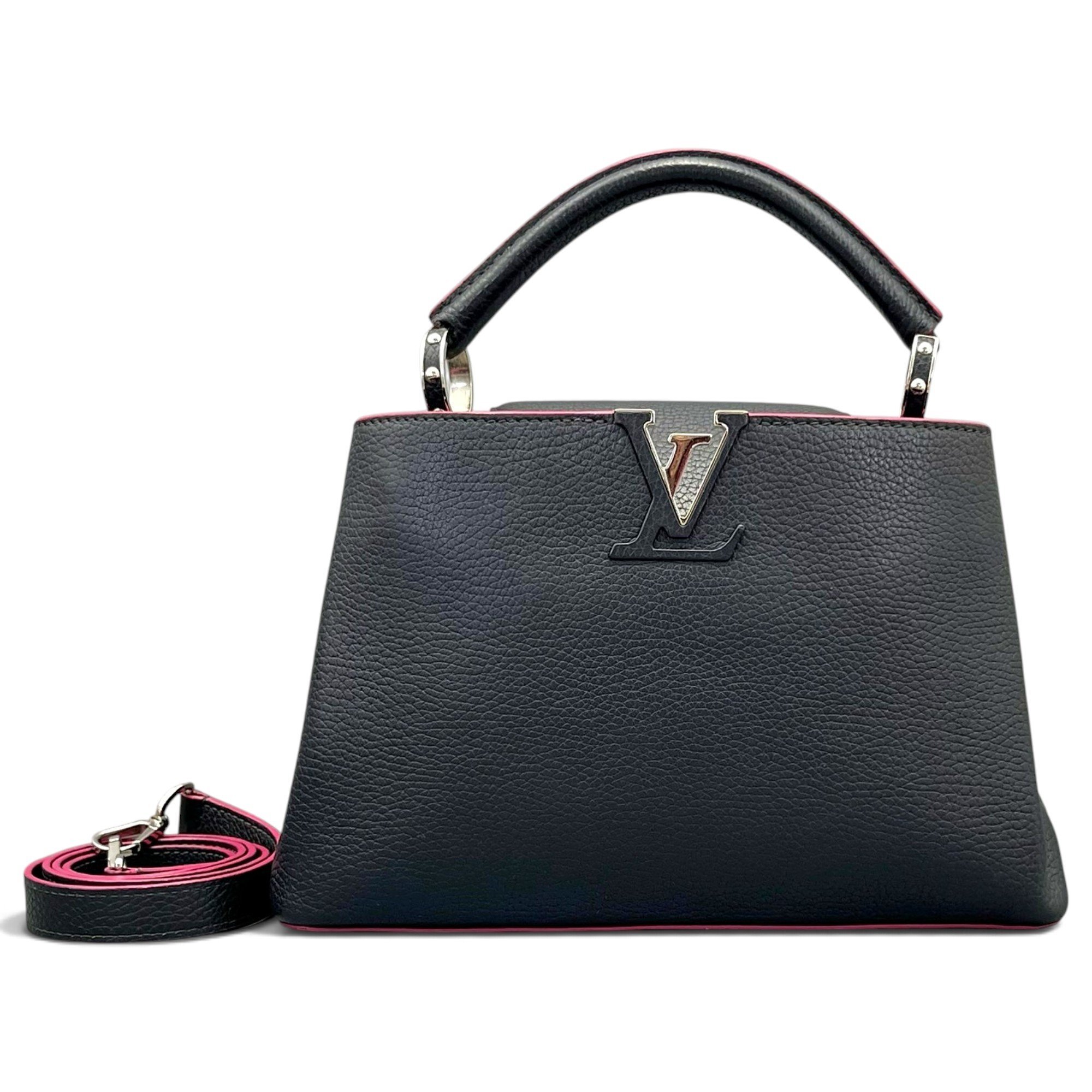 Capucines leather handbag