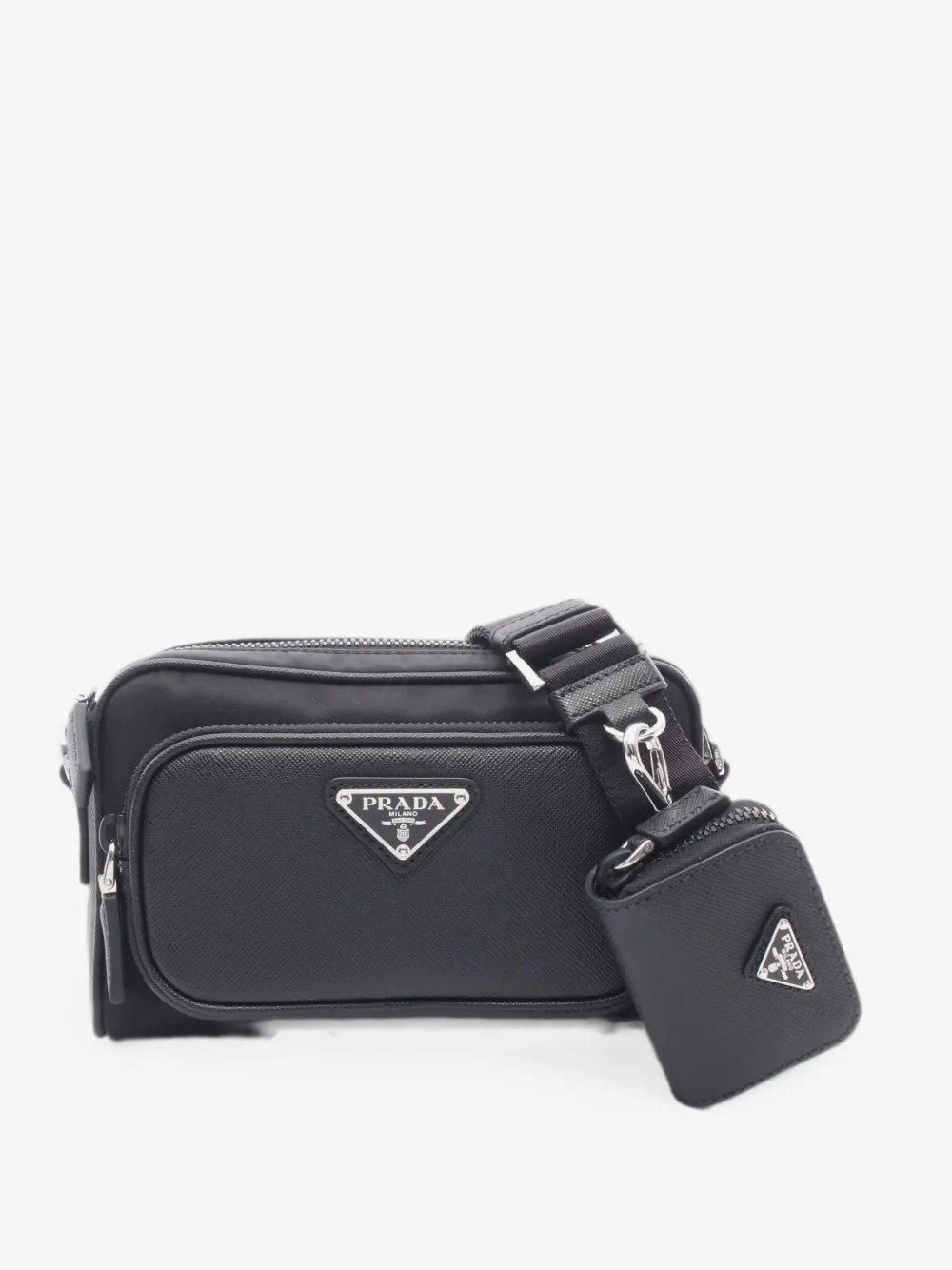 2020s Tessuto Saffiano shoulder bag