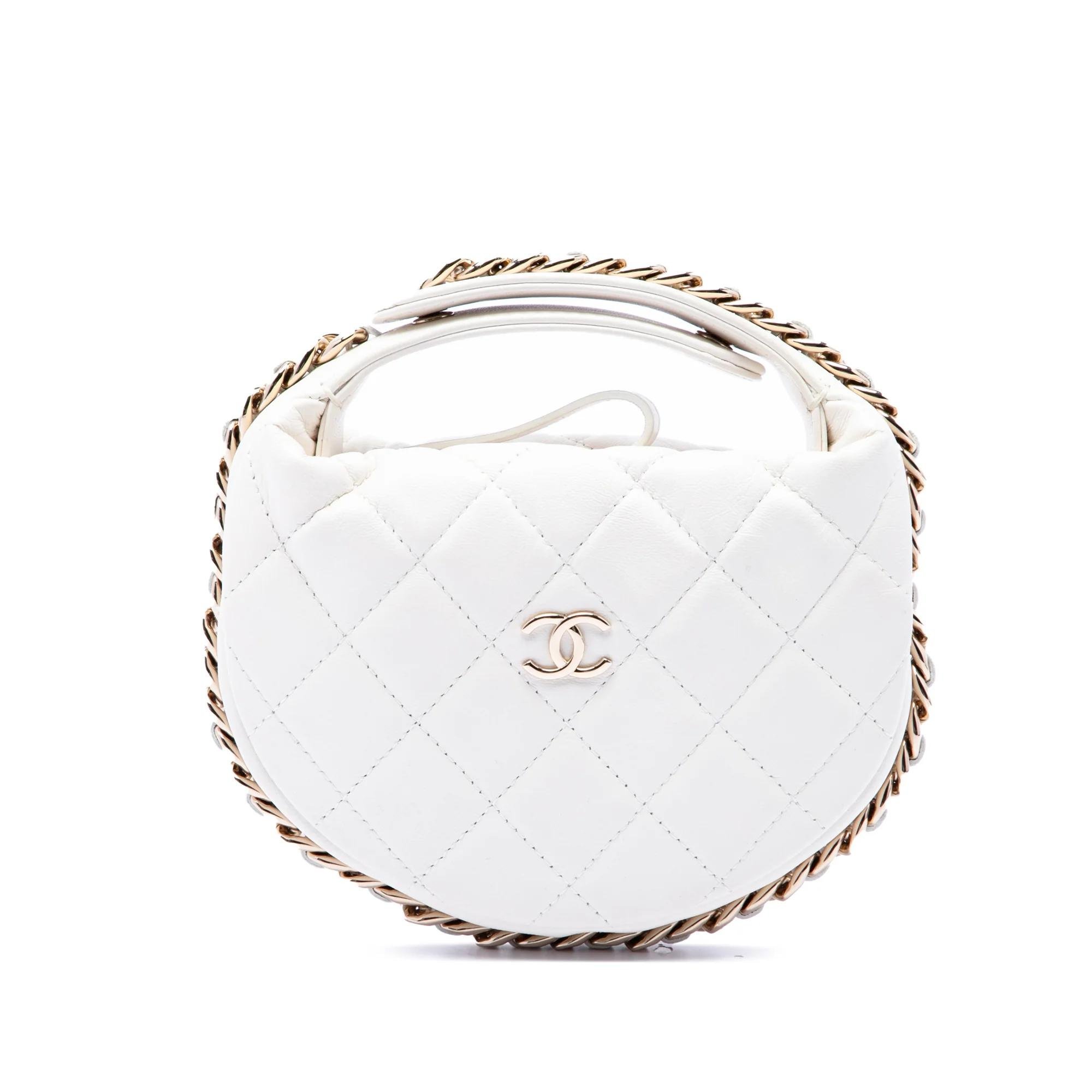 Chain Around leather handbag