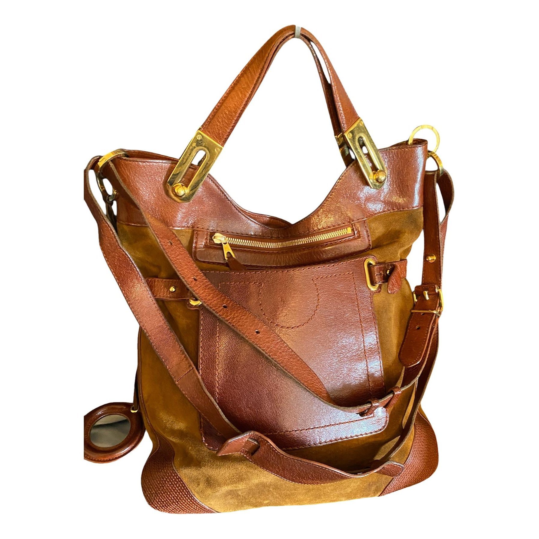 Leather handbag