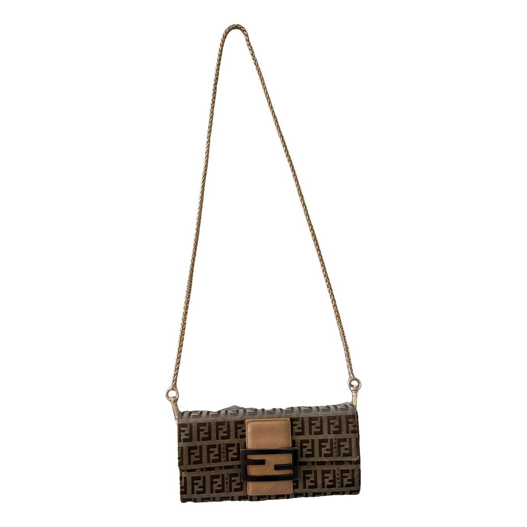 Baguette leather crossbody bag