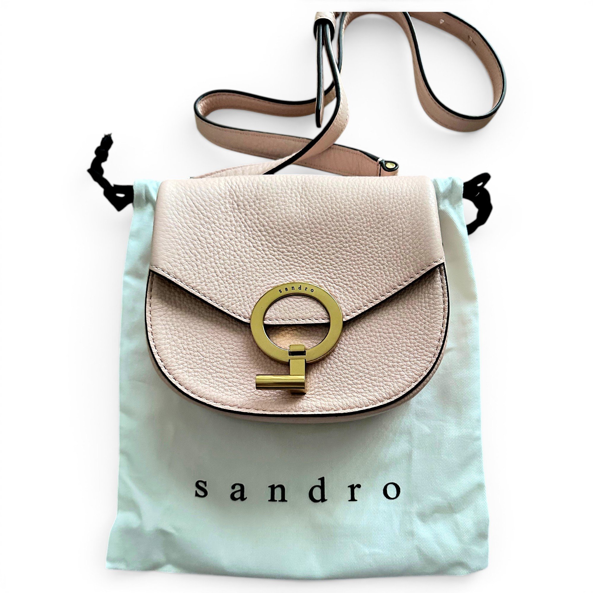 Leather crossbody bag