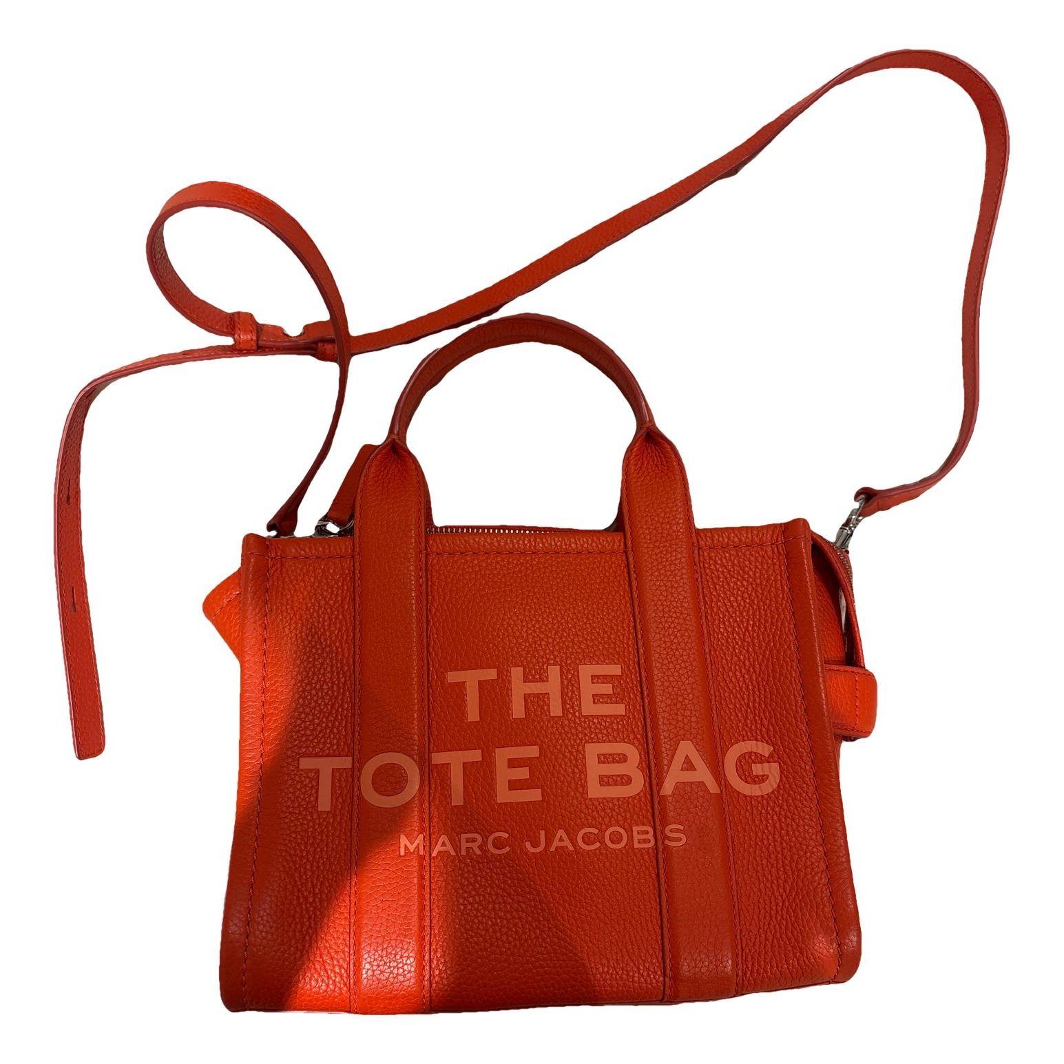 Leather tote