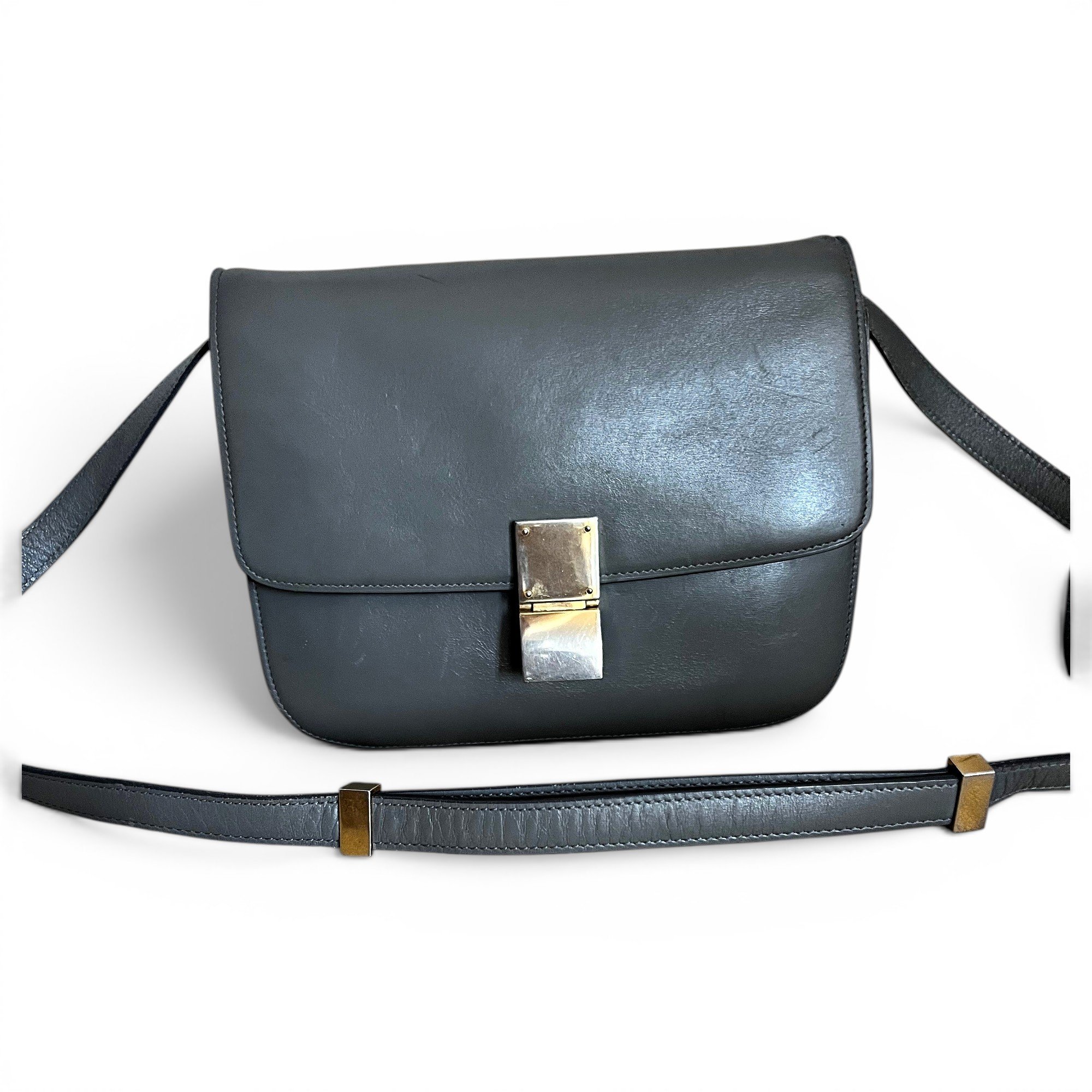 Classic leather handbag