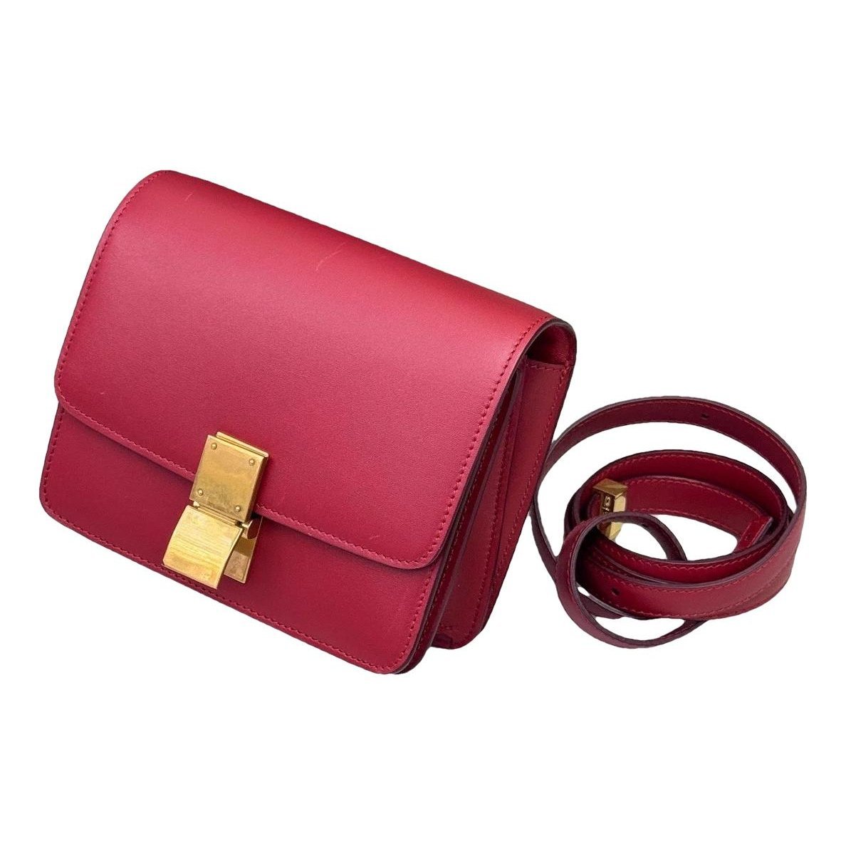 Classic leather handbag