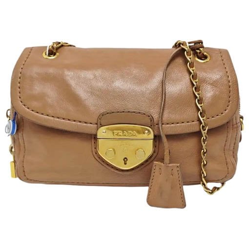Leather crossbody bag