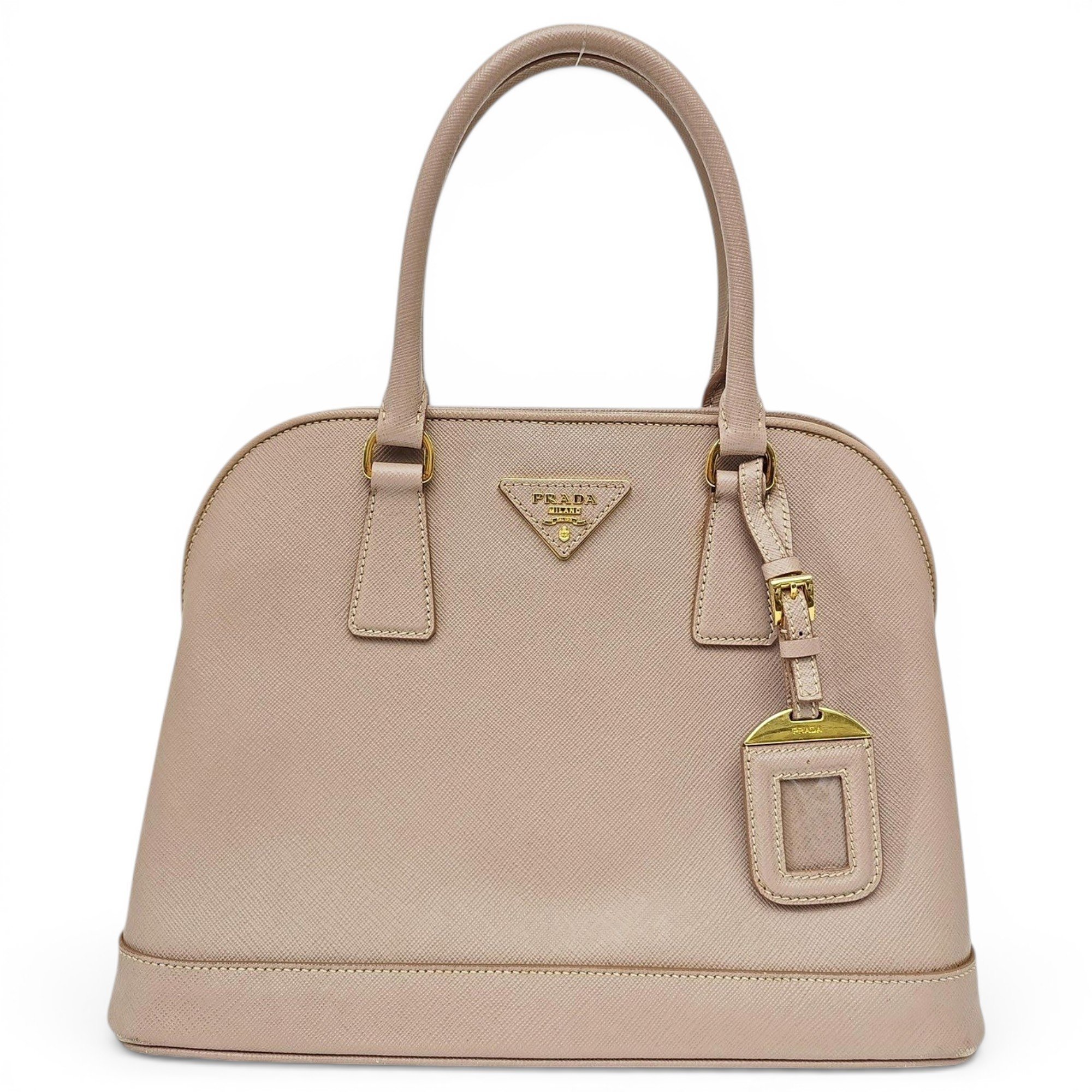Promenade leather handbag