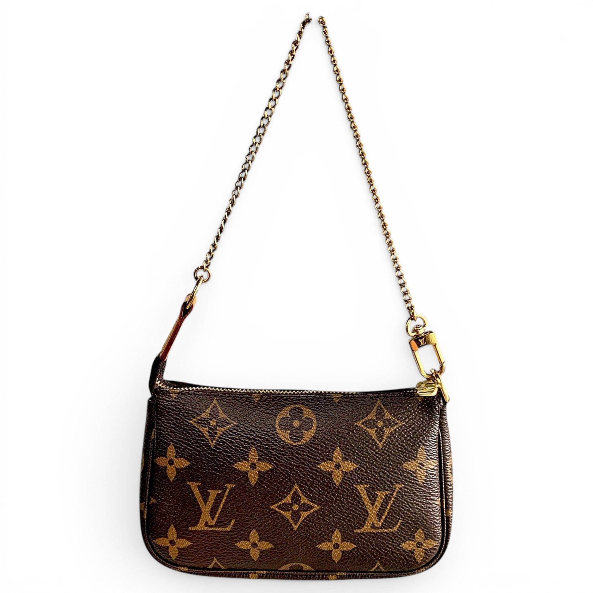 Pochette Accessoire leather handbag