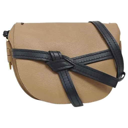 Gate leather crossbody bag