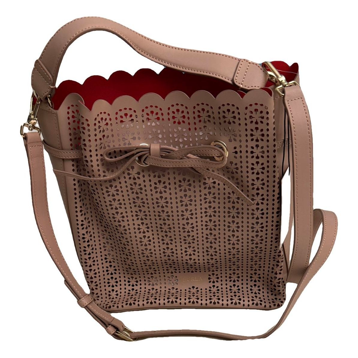 Leather handbag