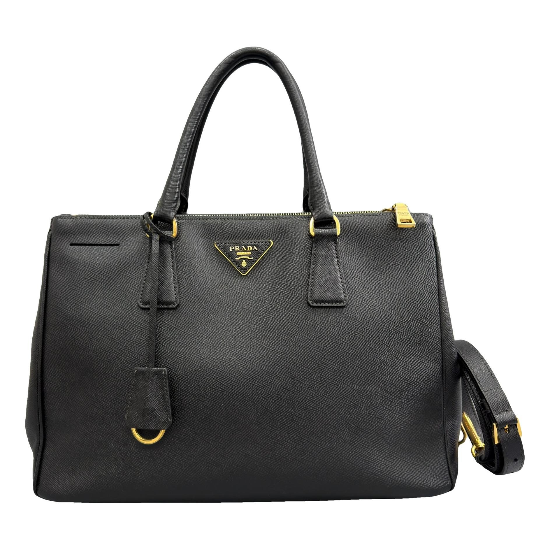 Galleria leather handbag