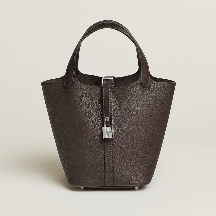 Ébène Picotin Lock 18 Bag