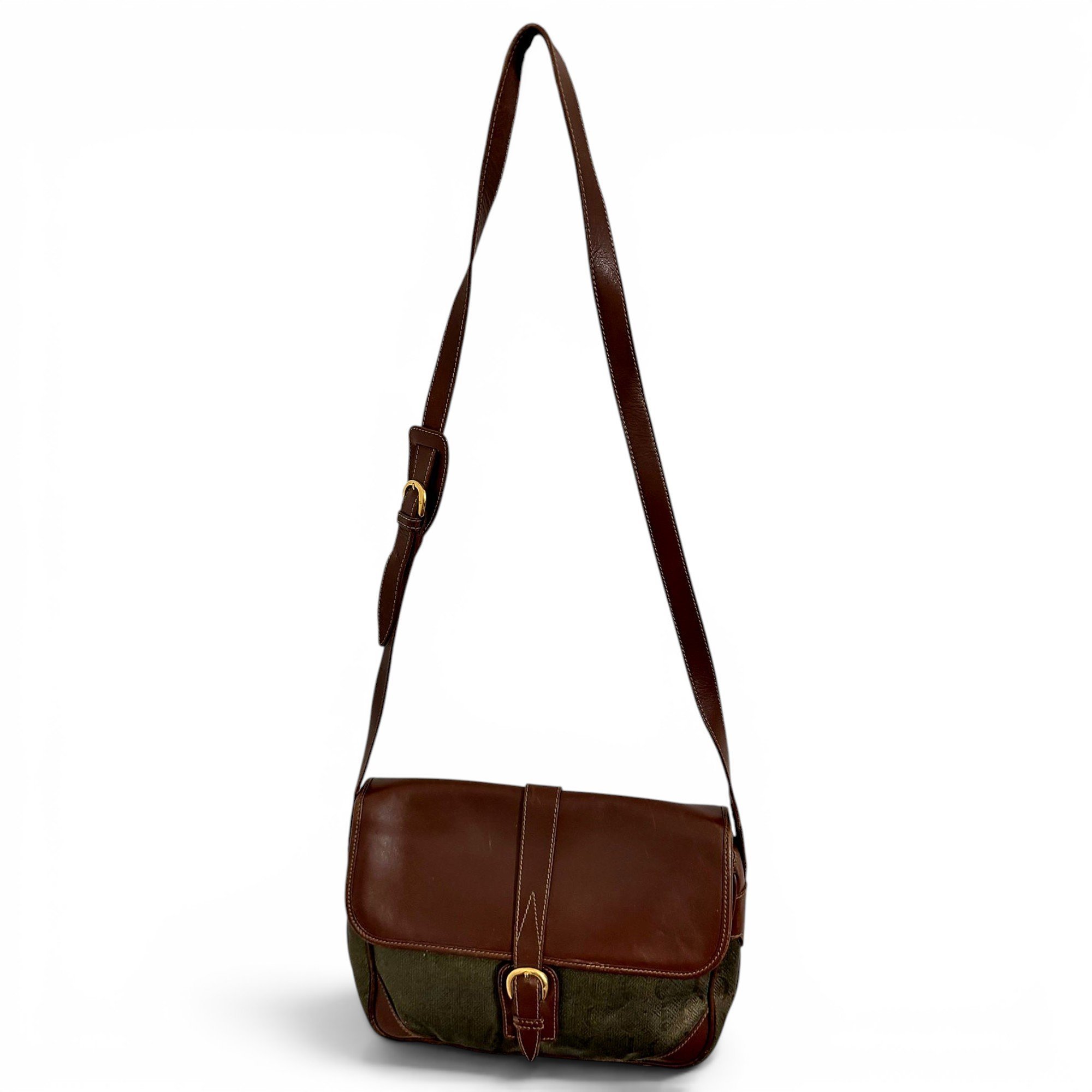 Leather crossbody bag