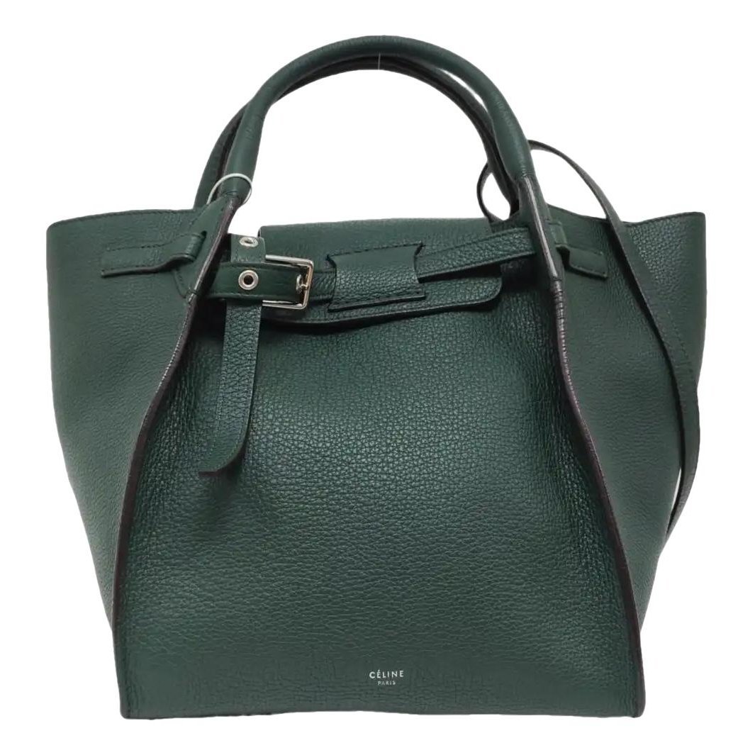 Big Bag leather handbag
