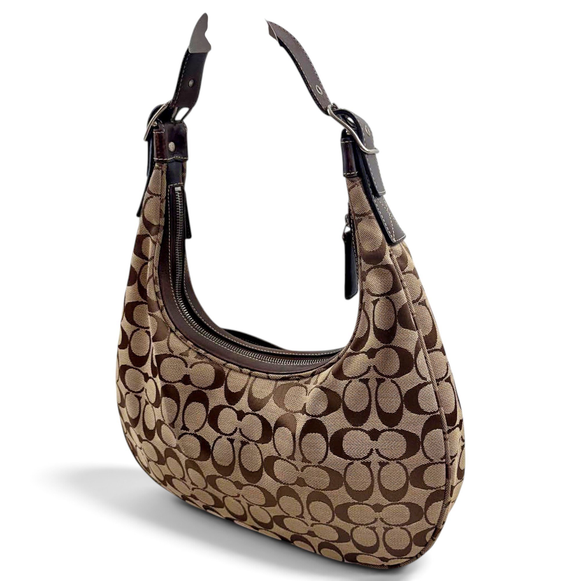 Signature Sufflette cloth handbag