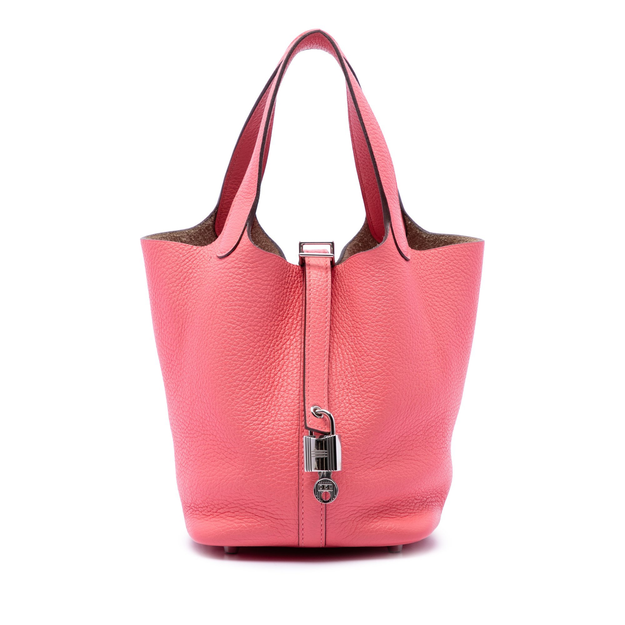 Picotin leather handbag