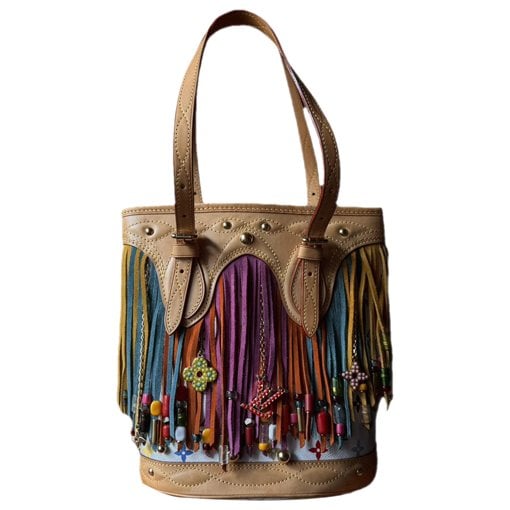 Leather handbag
