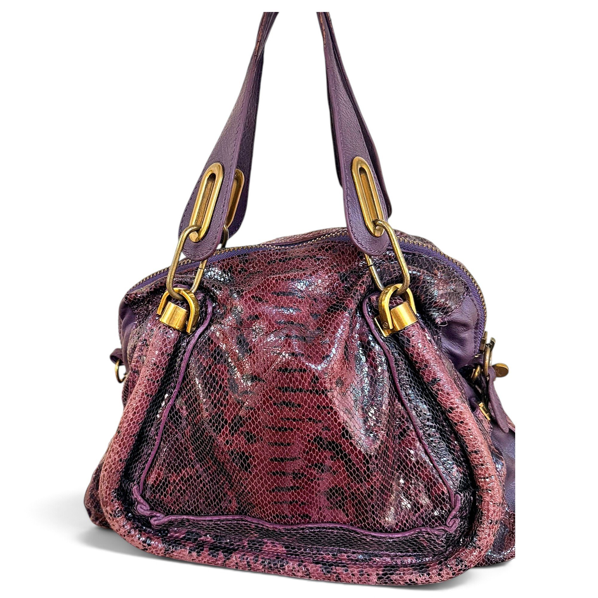 Paraty leather handbag
