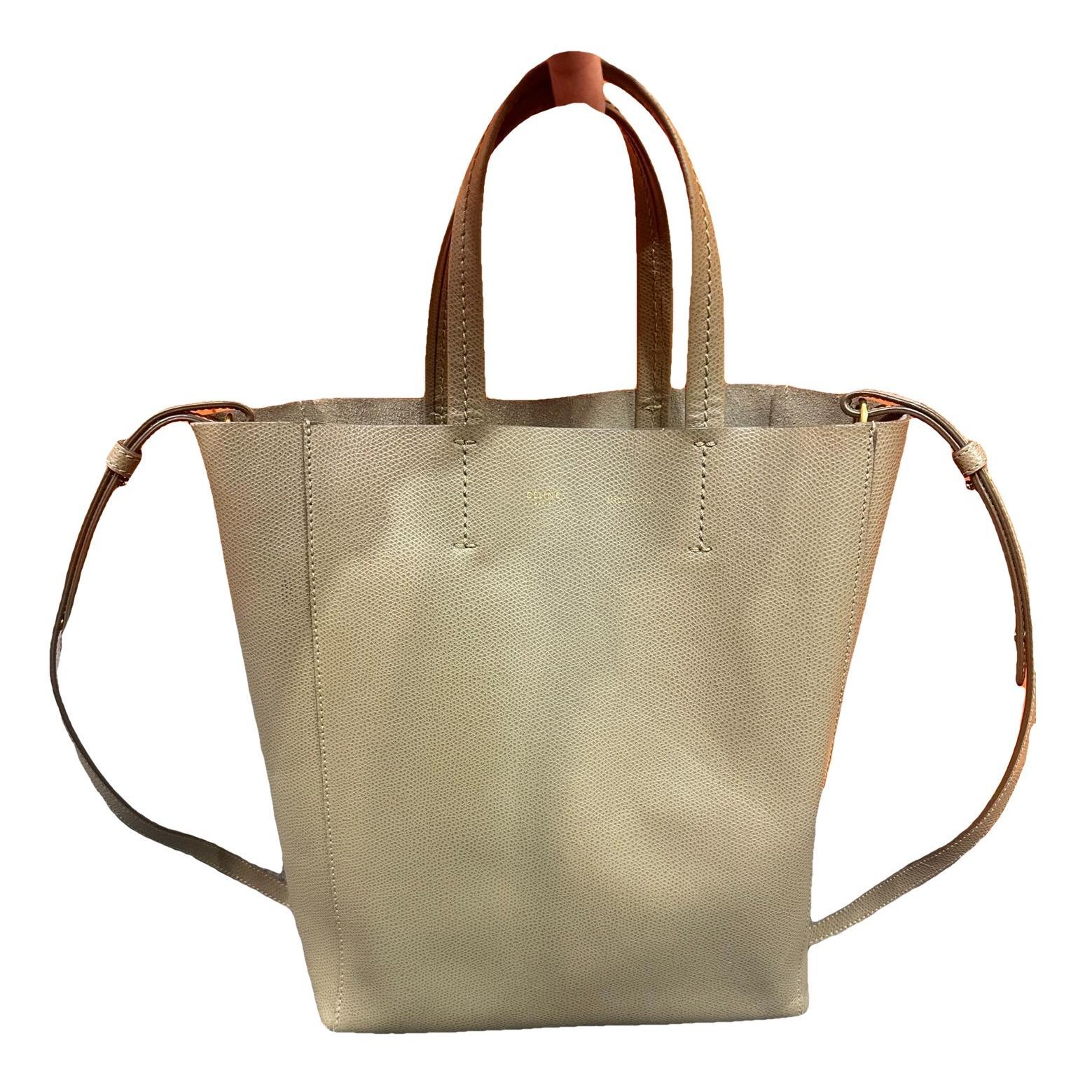 Cabas Phantom leather handbag