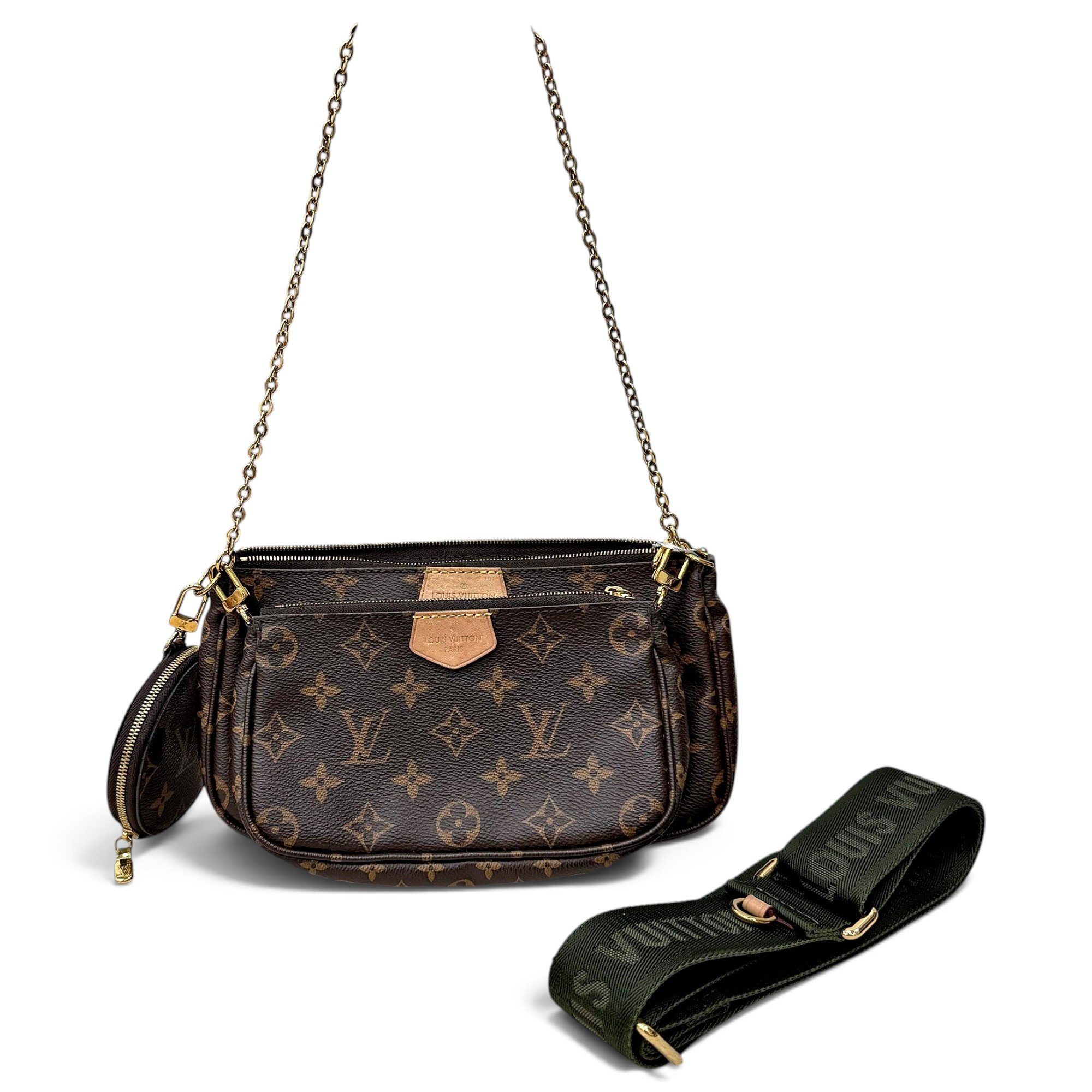 Multi Pochette Accessoires leather handbag
