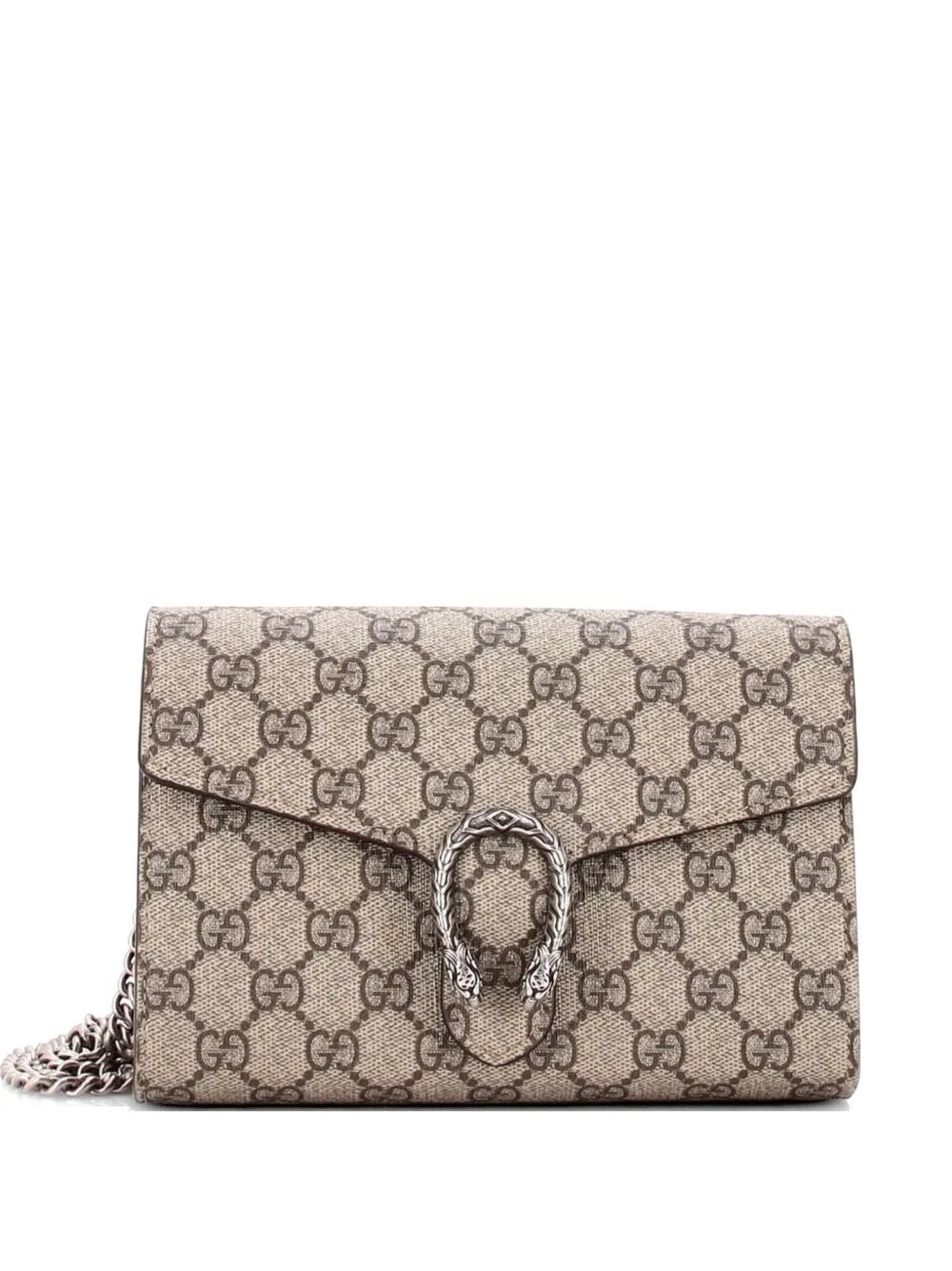 Dionysus Chain Wallet GG Coated Canvas Small crossbody bag