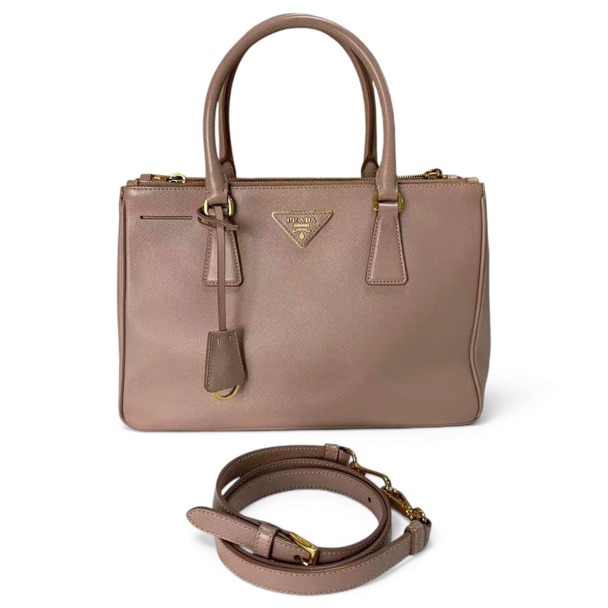Galleria leather handbag