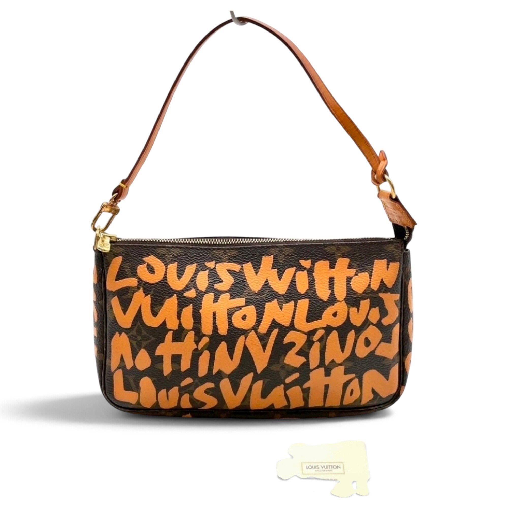 Pochette Accessoire leather handbag