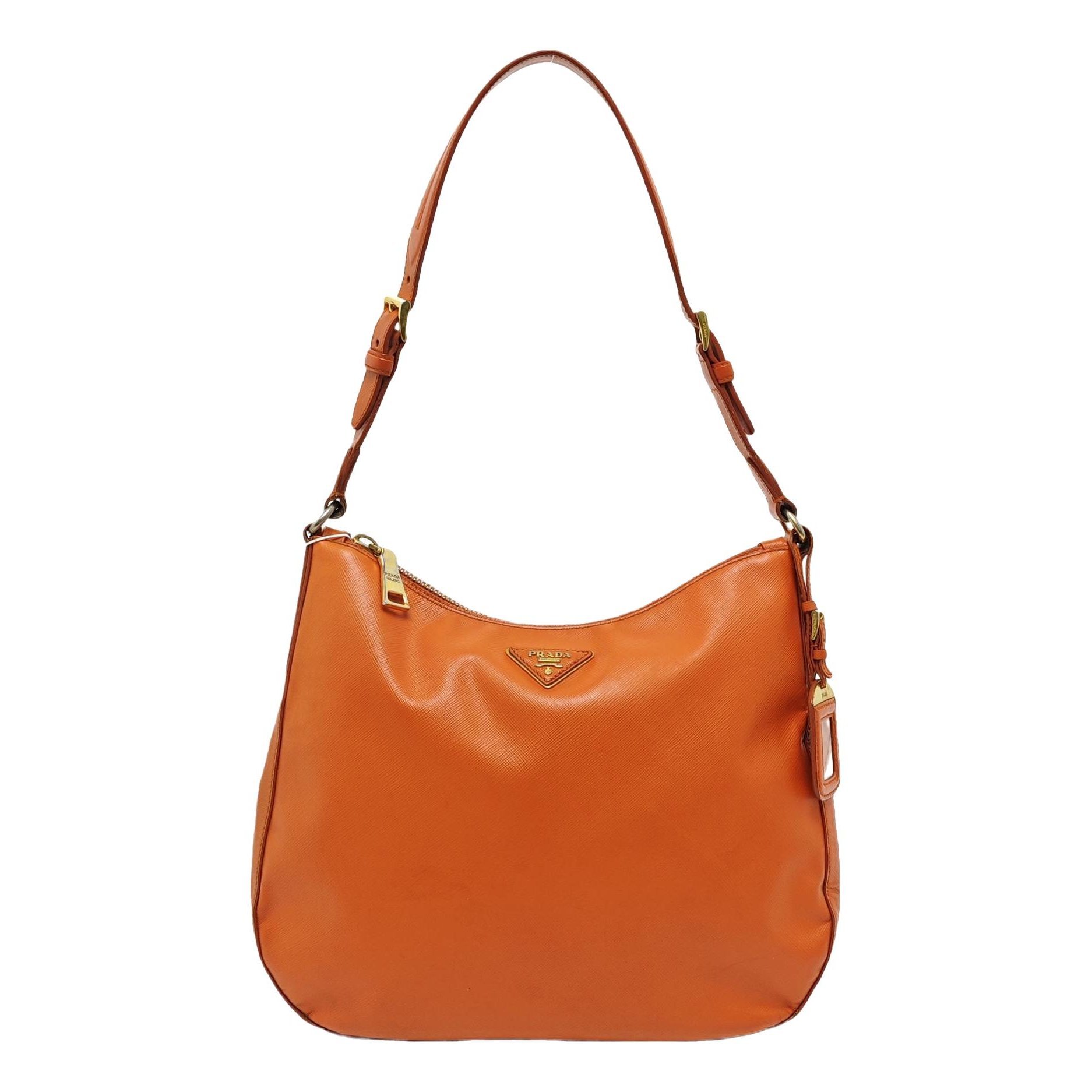 Arqué leather handbag